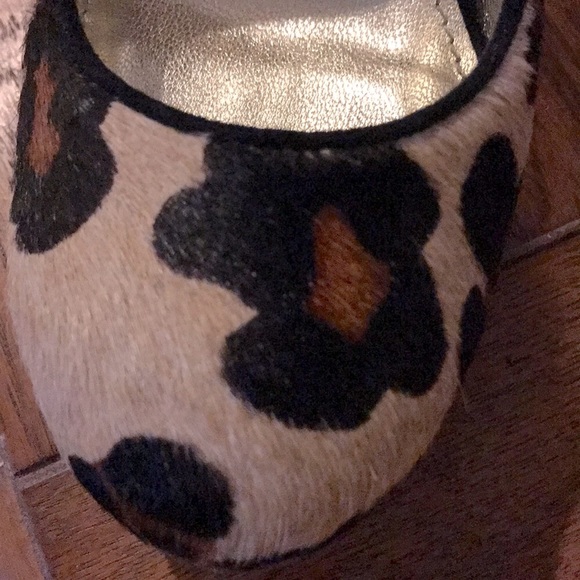 Elaine Turner leather w/leopard print shoes - Picture 8 of 8